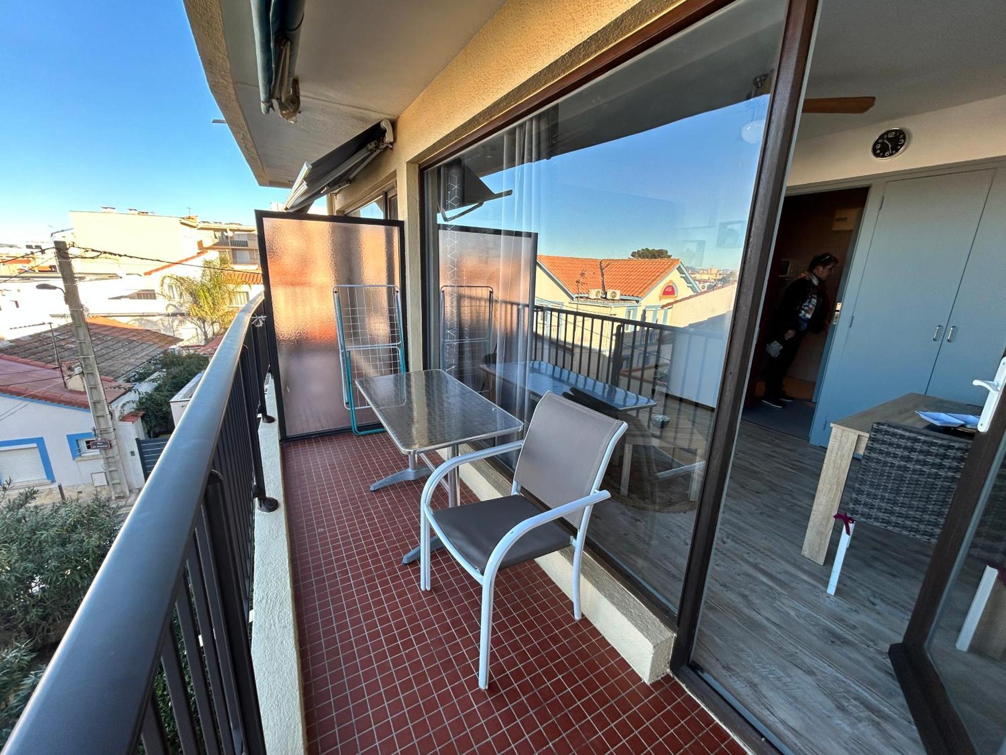 Charmant Studio 20 M De La Plage Canet-en-Roussillon Bagian luar foto